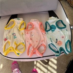 Dog clothes x-small  (3 outfits )